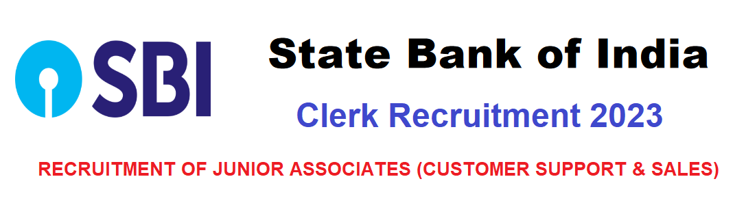 SBI Bank Clerk Recruitment 2023